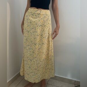 Shein Floral Maxi Skirt